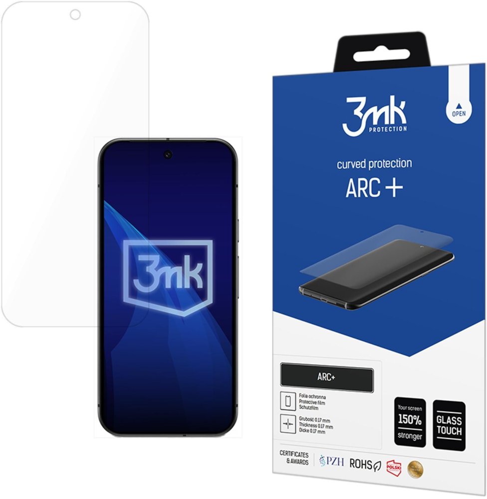 Folia ochronna na telefon 3mk ARC+, do Google Pixel 10/ Google Pixel 10 Pro