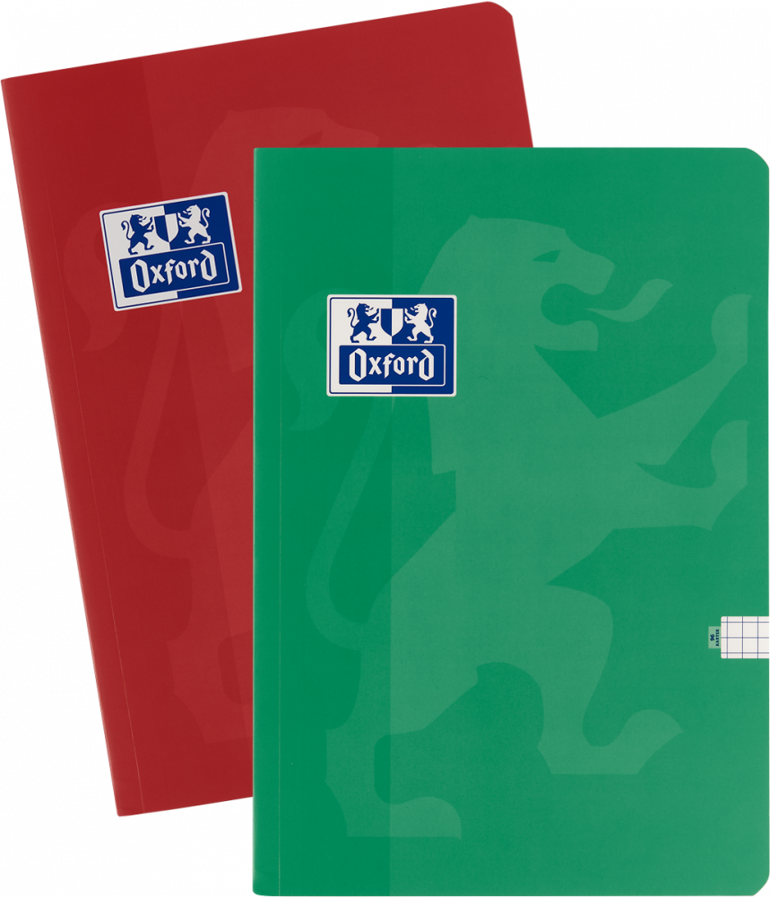 2x Brulion w kratkę MO Oxford Esse, B5, miękka oprawa, 96 kartek, mix kolorów