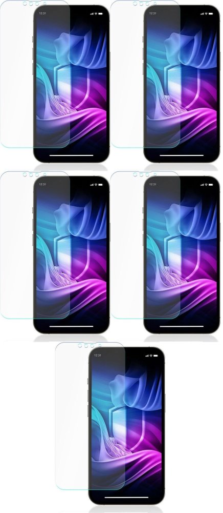 5x Folia ochronna na telefon 3mk SilkyMatt Pro, do iPhone 14