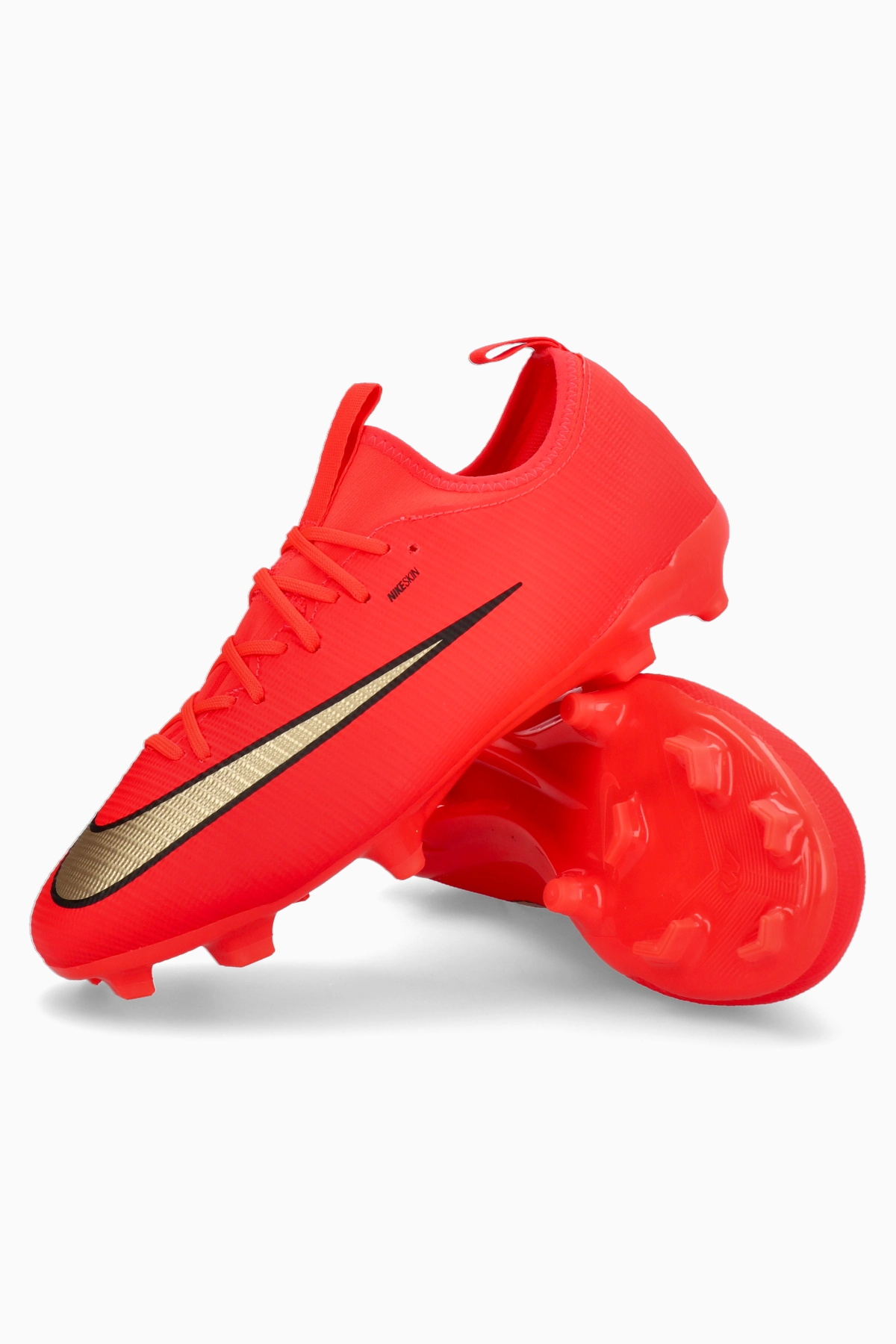 Korki Nike Zoom Mercurial Vapor 17 Academy FG/MG Junior - Czerwony