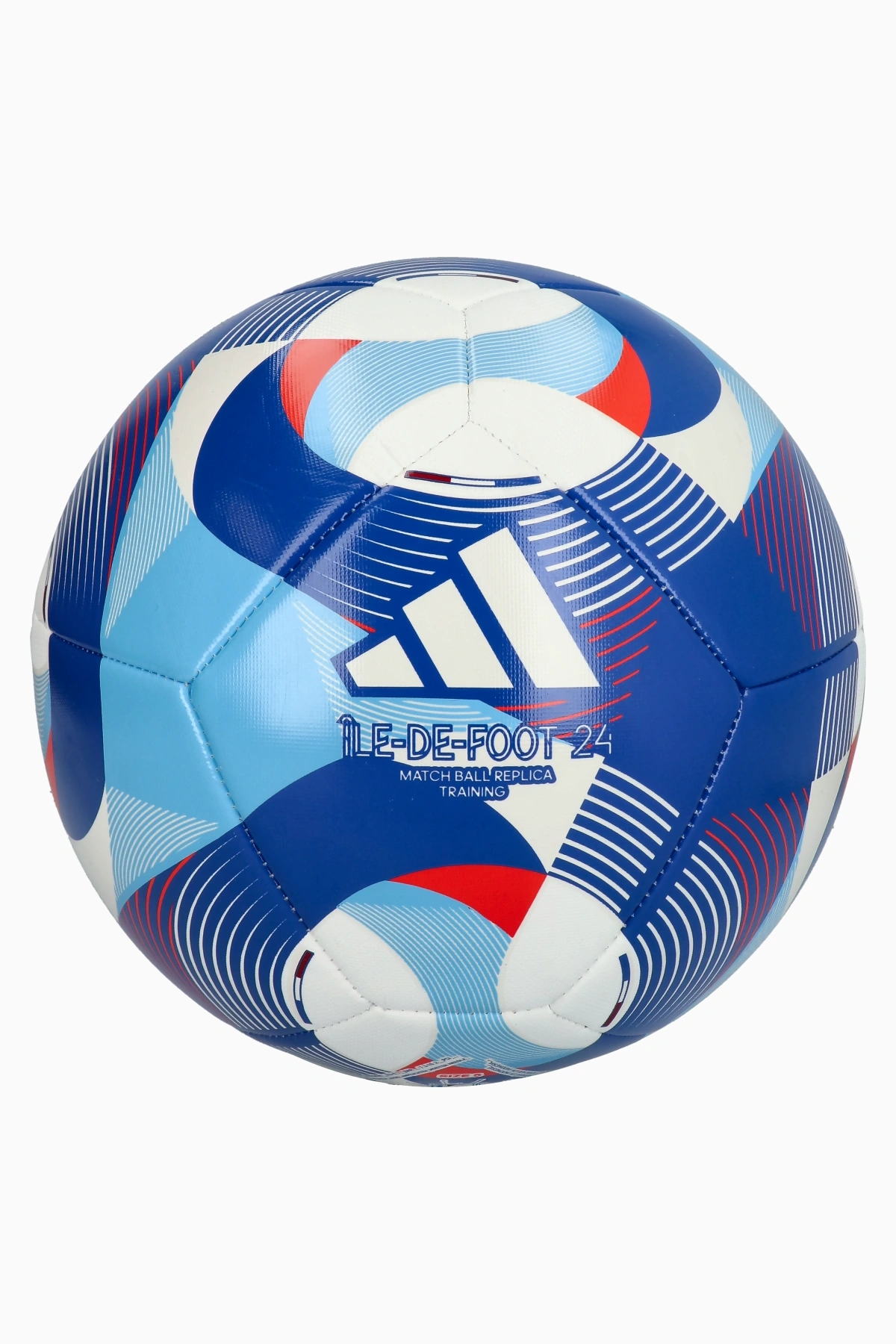 Piłka adidas Île-De-Foot 24 Training rozmiar 5 - Niebieski