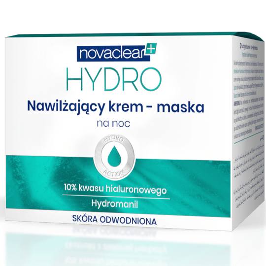 Novaclear hydro - nawilżający krem - maska na noc, 50 ml