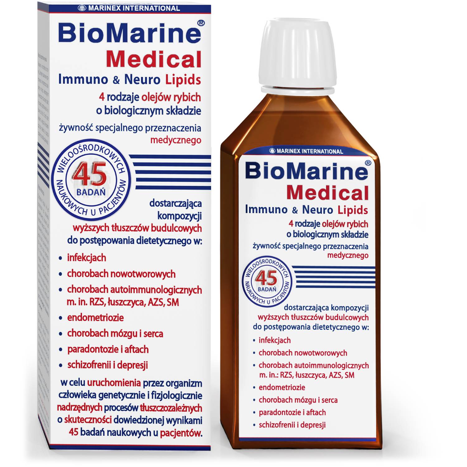 Biomarine - medical immuno and neuro lipids, 200 ml