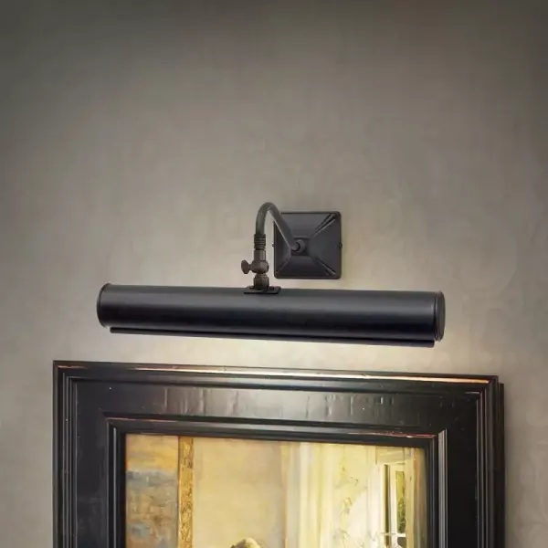 Elstead Lighting Picture Light kinkiet 2x40 W czarny PL1-20-BLK