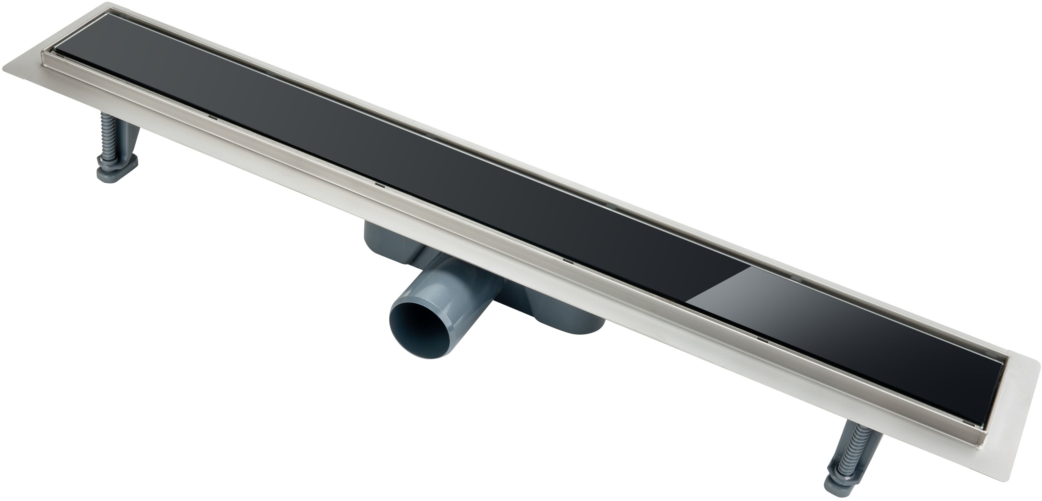 FDesign Kleome odpływ liniowy 60 cm z rusztem czarny FD74026021