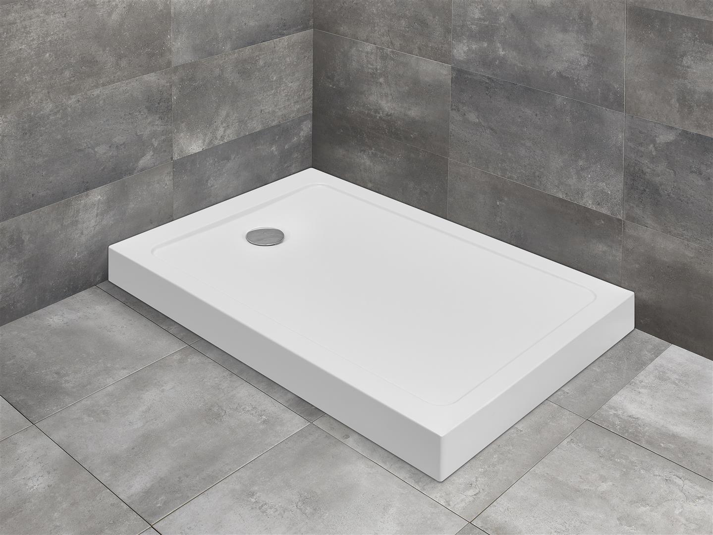 Radaway Doros Compact brodzik prostokątny 130x80 cm biały SDRFP1380-05