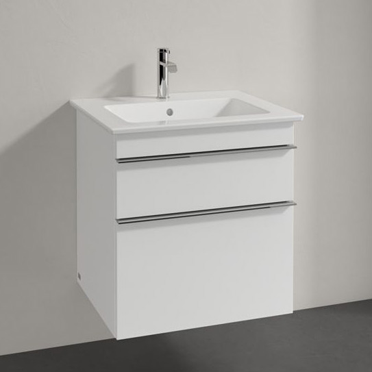Villeroy & Boch Venticello szafka 55,3 cm podumywalkowa wisząca glossy white A92301DH