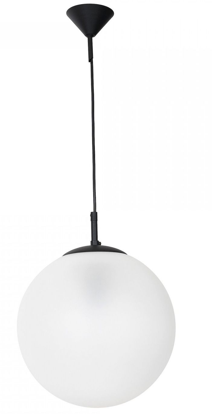 Aldex Globe lampa wisząca 1x15 W biała/czarna 562G6