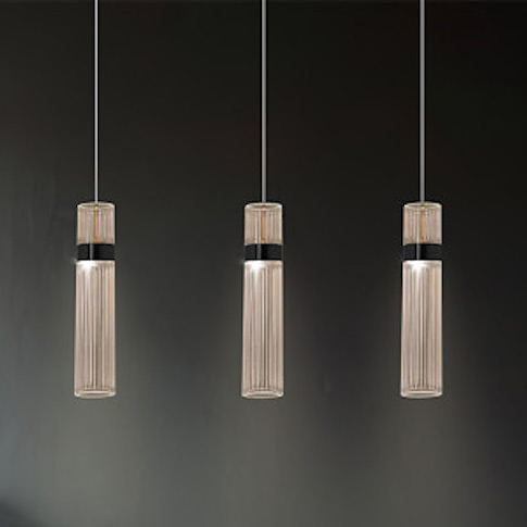 Light Prestige Ambiente lampa wisząca 1x6 W grafitowa LP15101Pgrafit