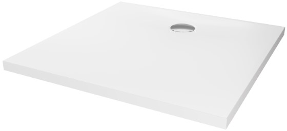 New Trendy Nex brodzik kwadratowy 100x100 cm biały B-0455