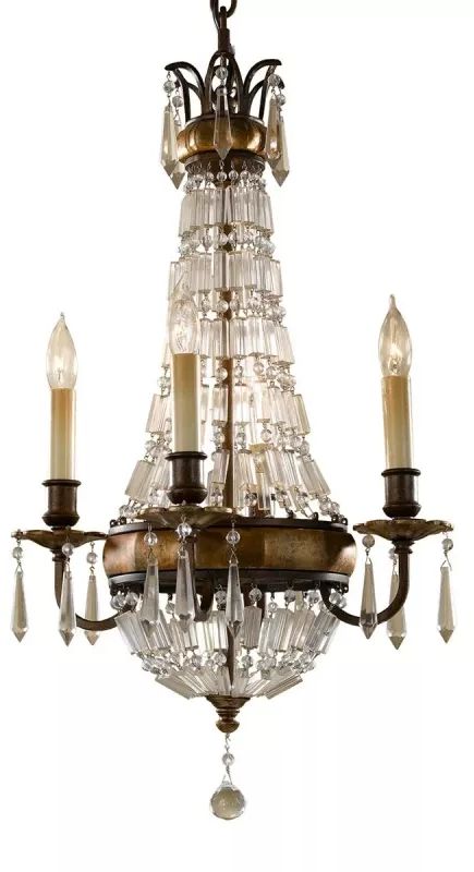 Elstead Lighting Bellini lampa wisząca 4x60 W brązowa FE-BELLINI4