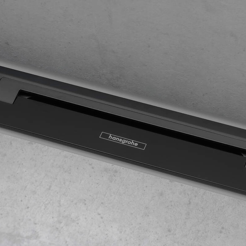 Hansgrohe Raindrain Flex element zewnętrzny odpływu 70 cm czarny mat 56050670