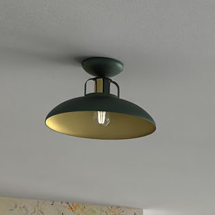 Milagro Felix Green lampa podsufitowa 1x60W zielony/złoty MLP7708 - Wysyłka w 24h