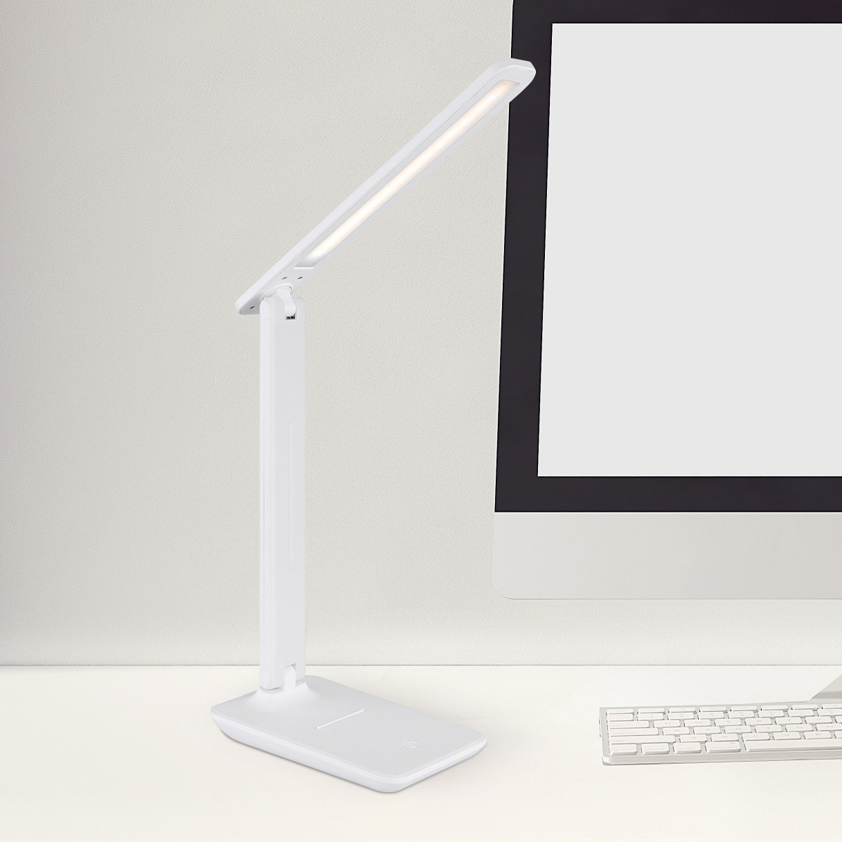 Globo Lighting Brighton lampa biurkowa 1x5 W biała 58439W