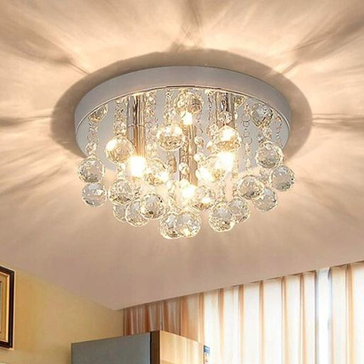 TooLight Glamour lampa podsufitowa 3x30 W chrom OSW-04005