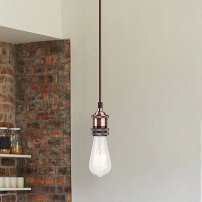 Rabalux Fixy lampa wisząca 1x60W brązowa 1417 - Wysyłka w 24h