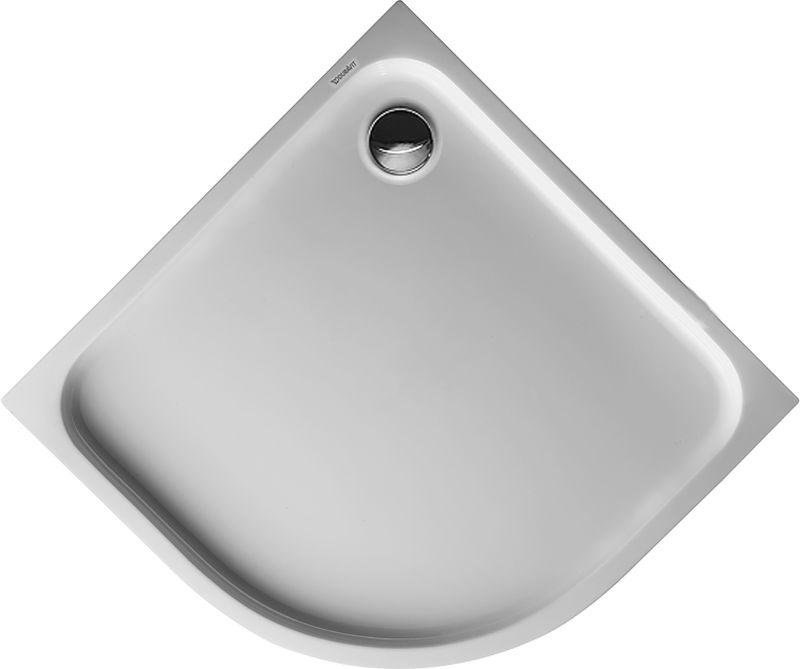 Duravit D-Code brodzik 90x90 cm półokrągły biały 720108000000000