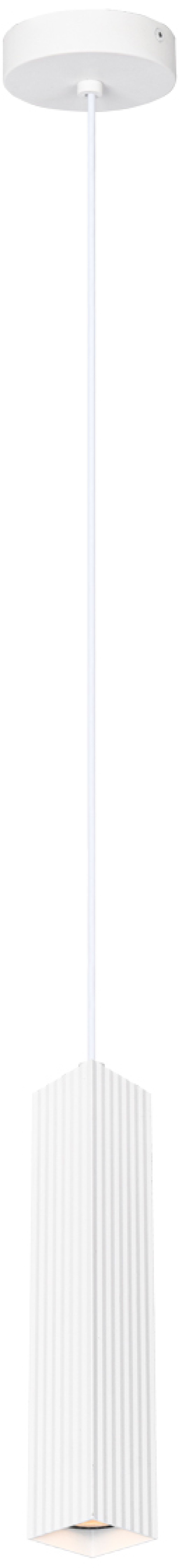 Italux Tecno lampa wisząca x10 W biała PND-37492-1-WH