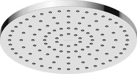Duravit deszczownica 25 cm stal nierdzewna szczotkowana UV0662018070