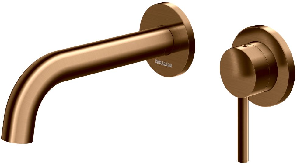 Kohlman Axel Brushed Copper bateria umywalkowa podtynkowa miedź szczotkowana QW180ABC