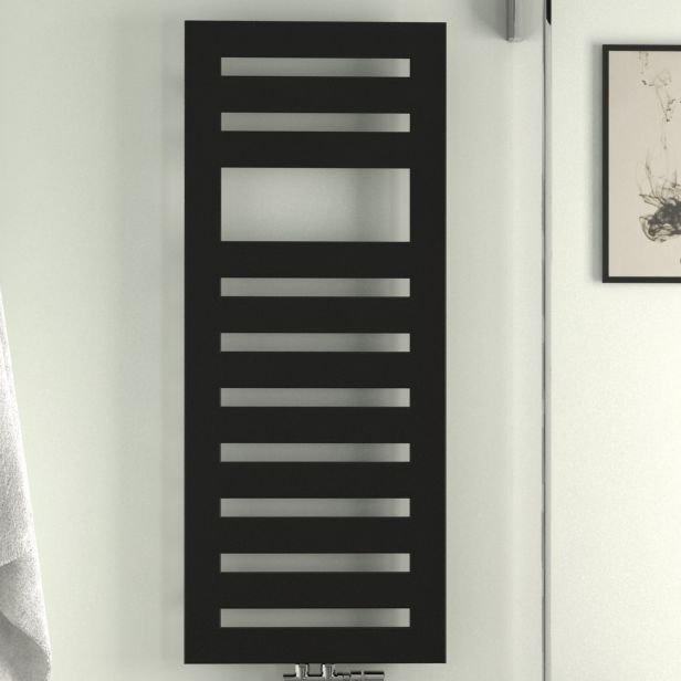 Zehnder Metropolitan Spa grzejnik łazienkowy dekoracyjny 122x40 cm biały MET-120-040