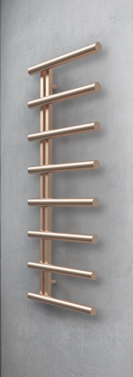 Zehnder Chime grzejnik łazienkowy drabinkowy 100x50 cm brąz CHZ-100-050-N213