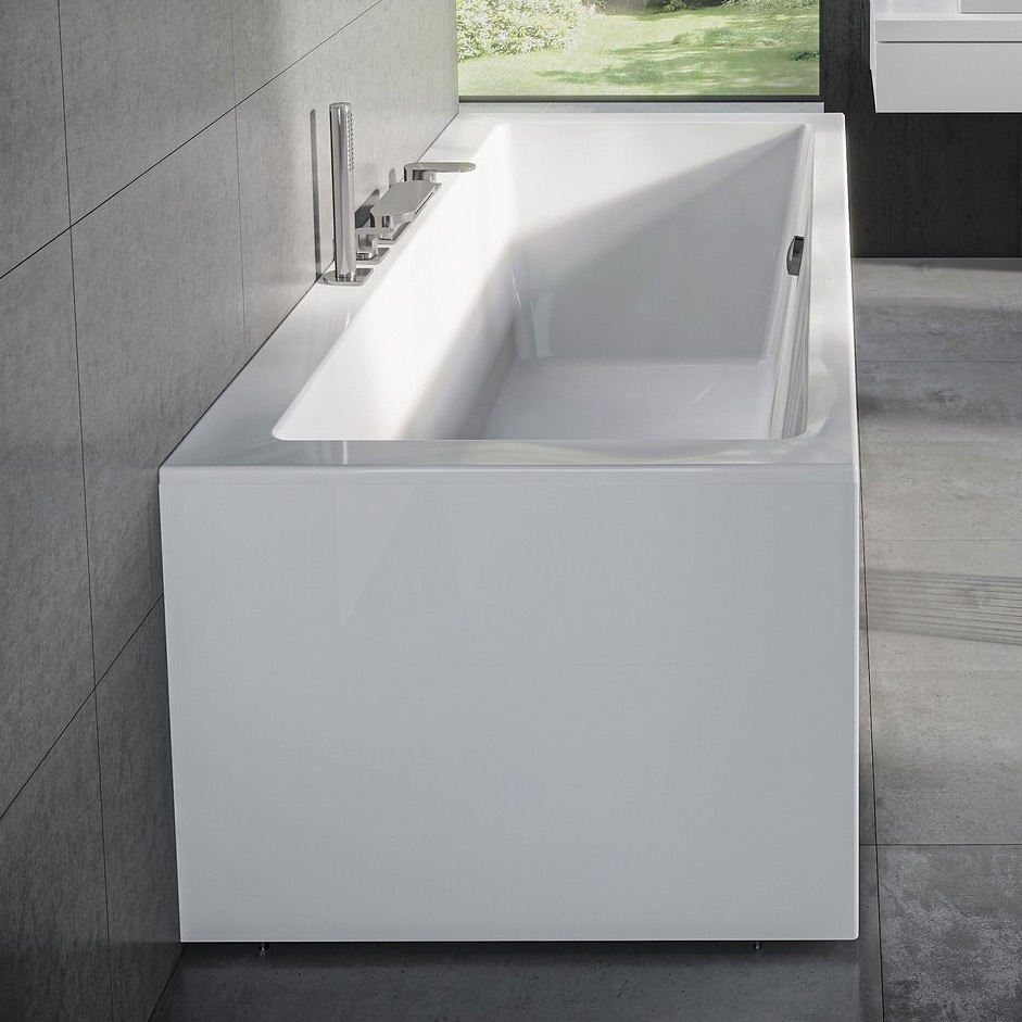 Ravak boczny panel do wanny 75 cm lewy biały X000001697