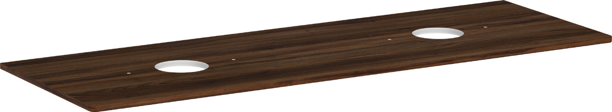 Hansgrohe Xelu Q blat naszafkowy 156x55 cm orzech 54119630