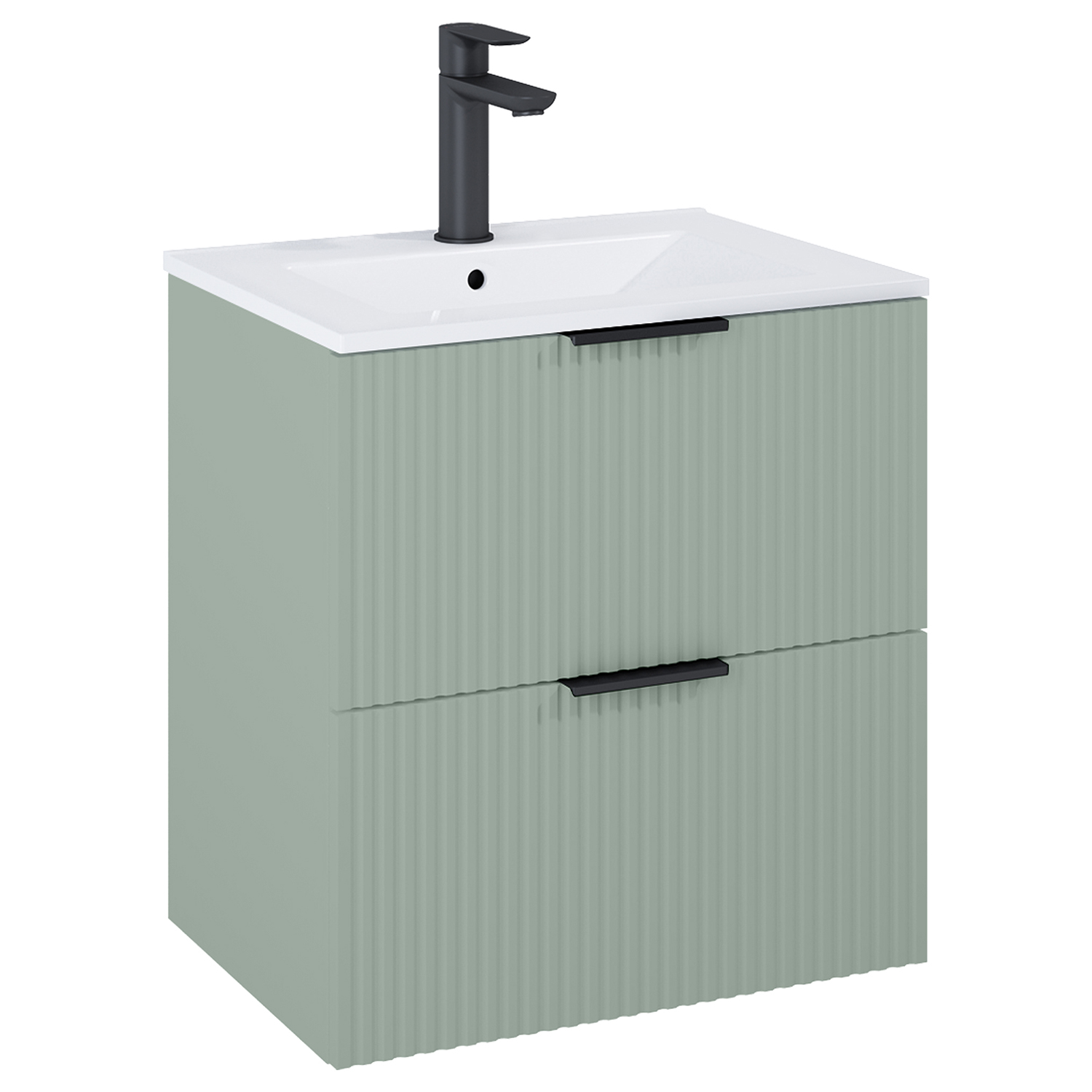 Darmowa Dostawa - Szafka 60x45.2x63.5 cm podumywalkowa wisząca zielona Roca Reef A857954147