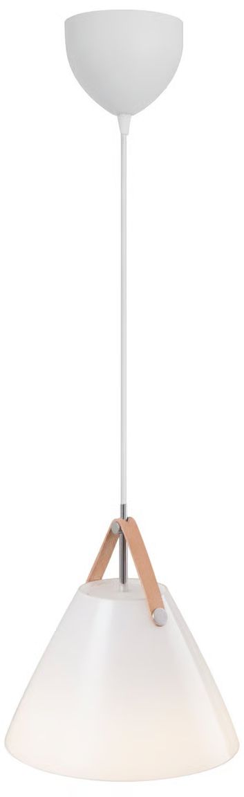 Darmowa Dostawa - Lampa wisząca 1x40 W biała Nordlux Strap 84313001