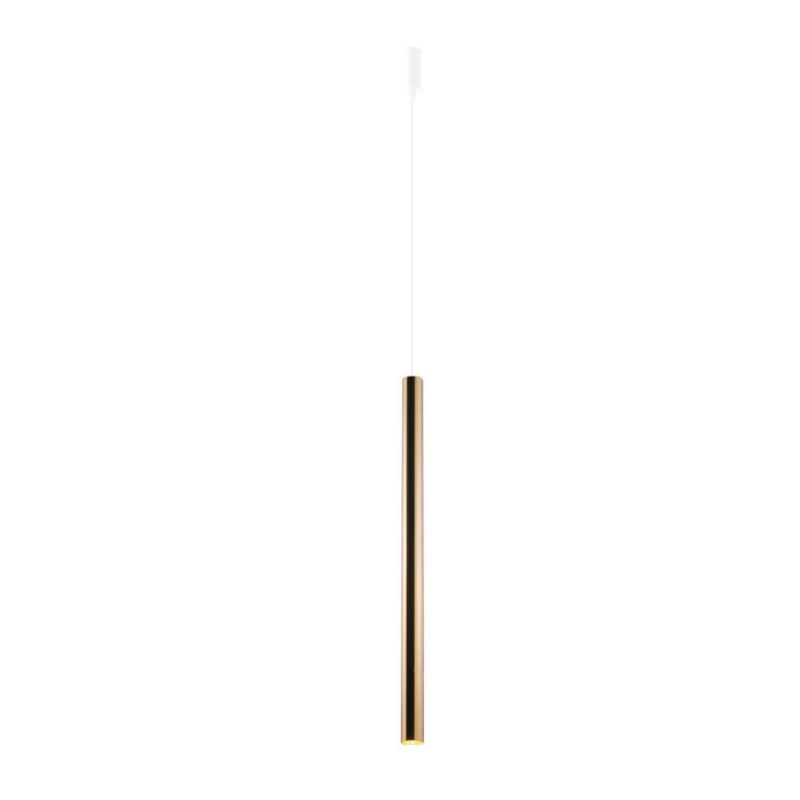 Lampa wisząca Amplex Akadi 8841 mosiądz polerowano-biała tuba 1xGU10 x 4W 1 szt.