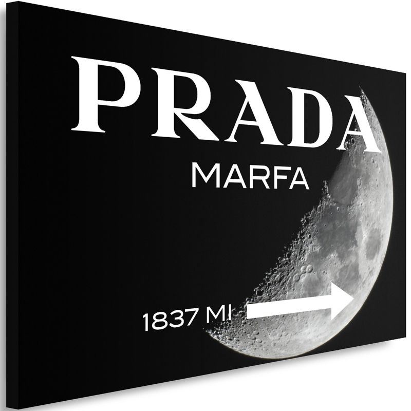 Obraz na płótnie Feeby Z napisami Czarny, poziomy, design do gabinetu, wzór 17239, 30x20 cm, 1 szt.