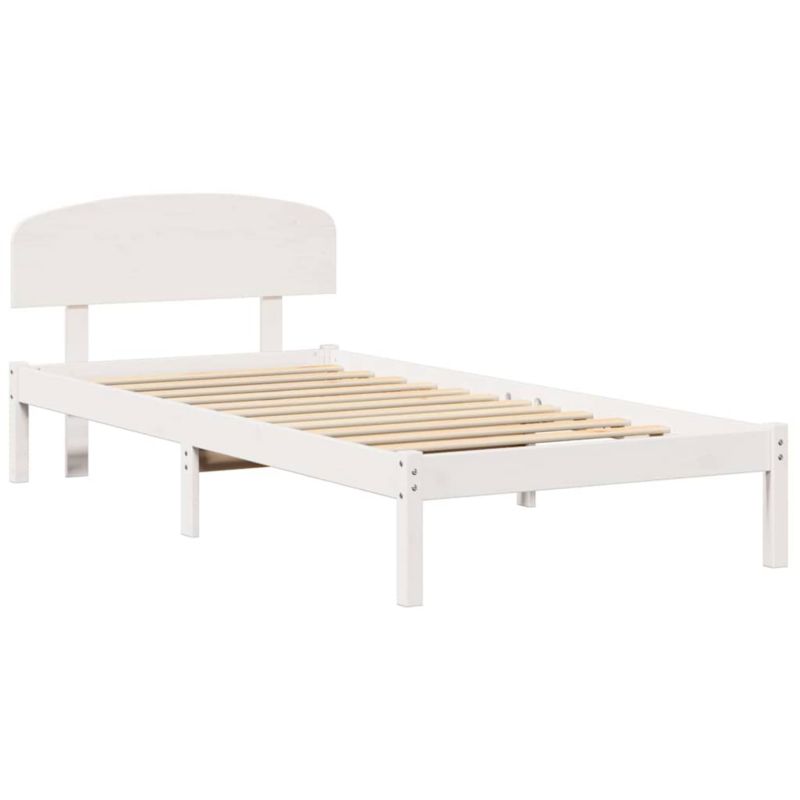 Rama łóżka WaszeMeble 80x200 cm Biały sosna WM-872090 1 szt.