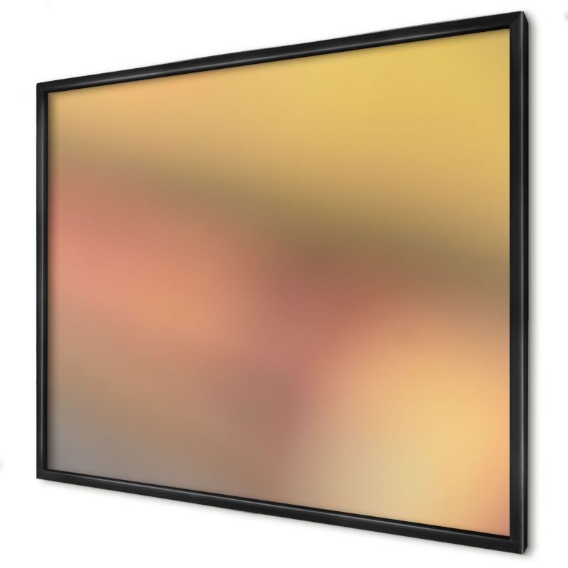 Dekoracyjna tablica magnetyczna Wallfluent 80x60 Kolorowy blask w czarnej ramie 1szt