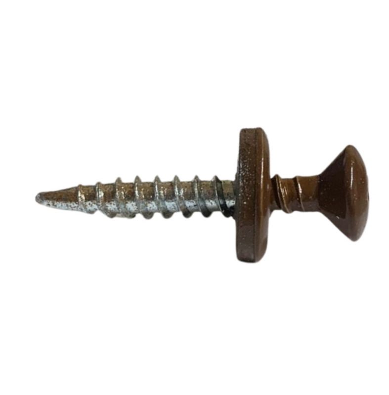 Wkręty farmerskie Etanco blachowkręt GTF P 4,8x35 TORX RAL 8011 250szt.