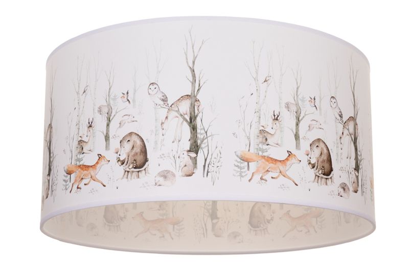 Lampa dziecięca sufitowa KIDS W LESIE 2 HEXE 1 x 60W biała H0952 1 szt.