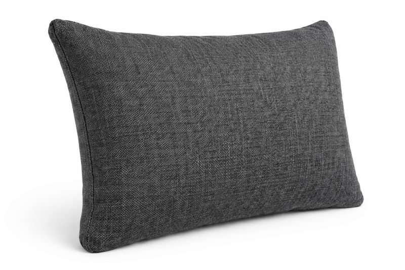 Zestaw Poduszek na sofę 60x45 cm, Setgarden, 60x45cm, Antracyt poduszka dekoracyjna, na oparcie, Poduszka na kanapę, 4szt