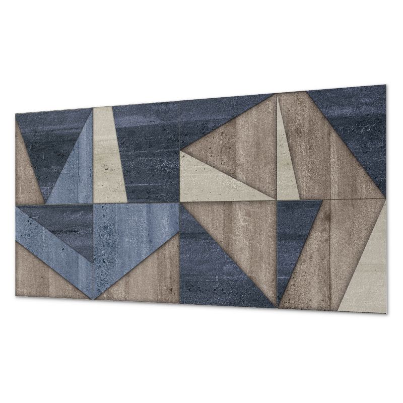 Komplet Kafelków Samoprzylepnych ArtPrintCave 40x20 cm Abstrakcyjny wzór geometryczny 10 szt.