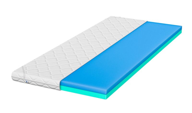 Materac piankowy Best Topper 180x200 wysokość 8 cm twardość H2/H3 dwustronny 1 szt.