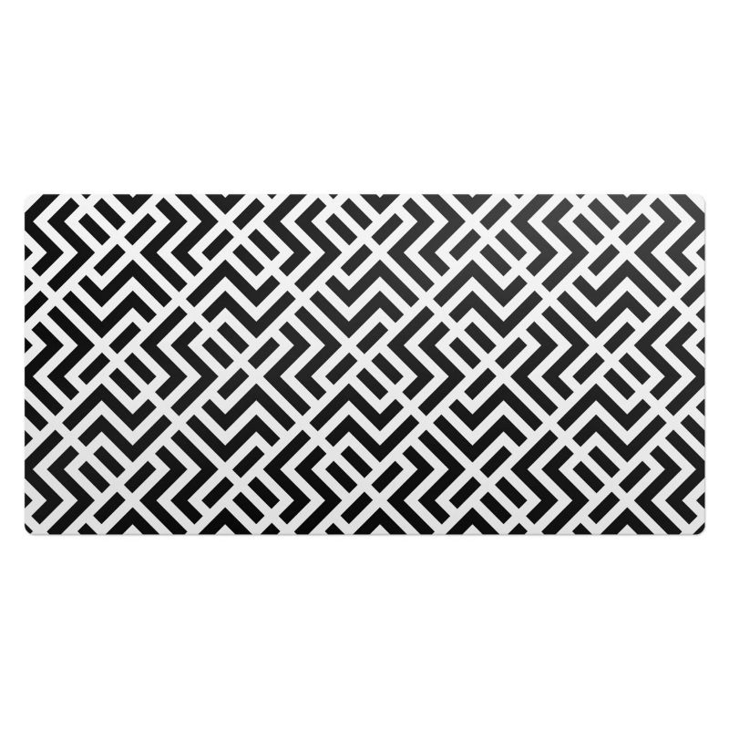 Mata ochronna na biurko Wallfluent 90x45 cm Geometryczny zygzak 1 szt.