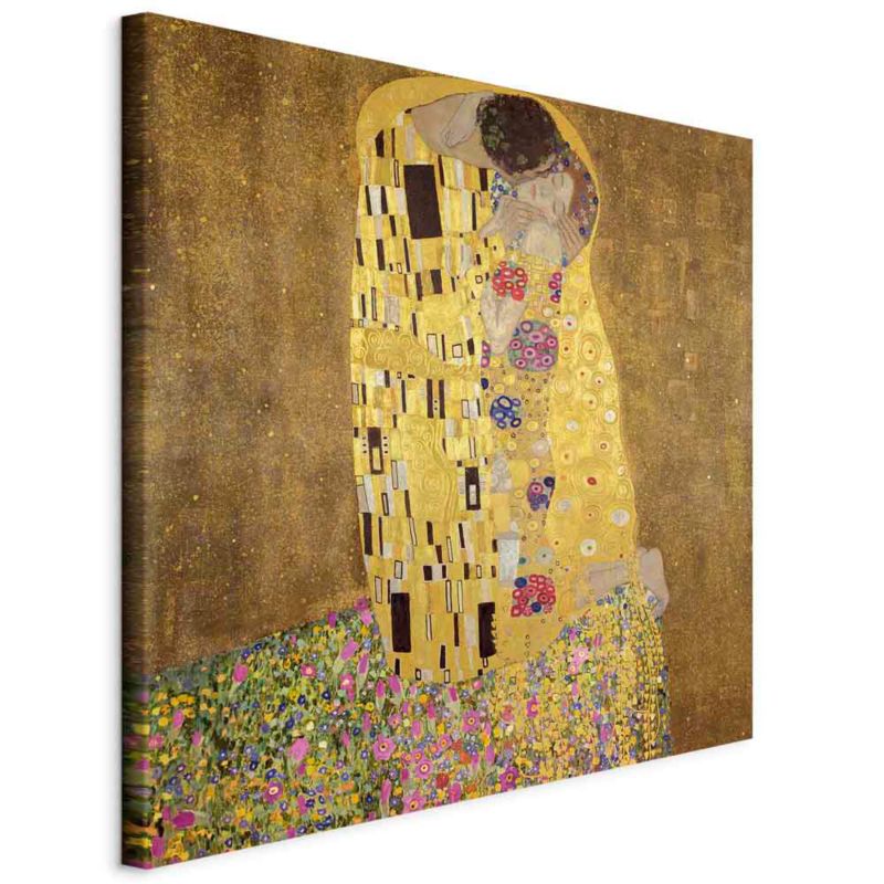 Obraz Artgeist Pocałunek 80 x 80 cm płótno włoskie 1 szt