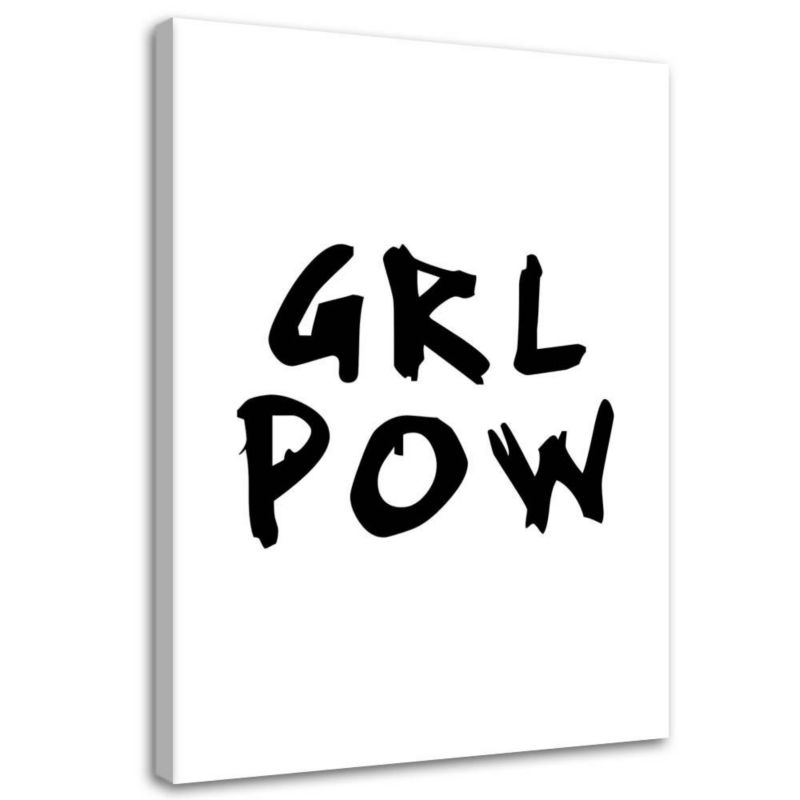 Obraz na płótnie Feeby Girl Power 60x90cm 1szt