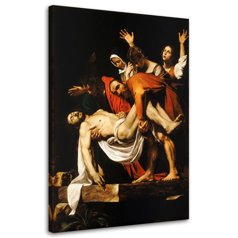 Obraz Feeby Zdjęcie z Krzyża - Caravaggio reprodukcja 60x90cm 1szt