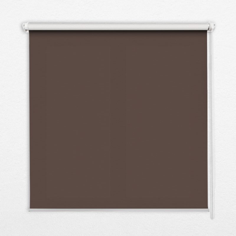 Roleta Wewnętrzna Tulup 100x180 cm Brązowy Montaż do ściany/sufitu 1 szt.