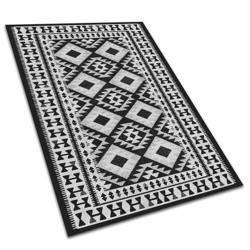 Dywan Tarasowy Tulup 80x120 cm Balkon Ogród Patio Retro wzór 1 szt.