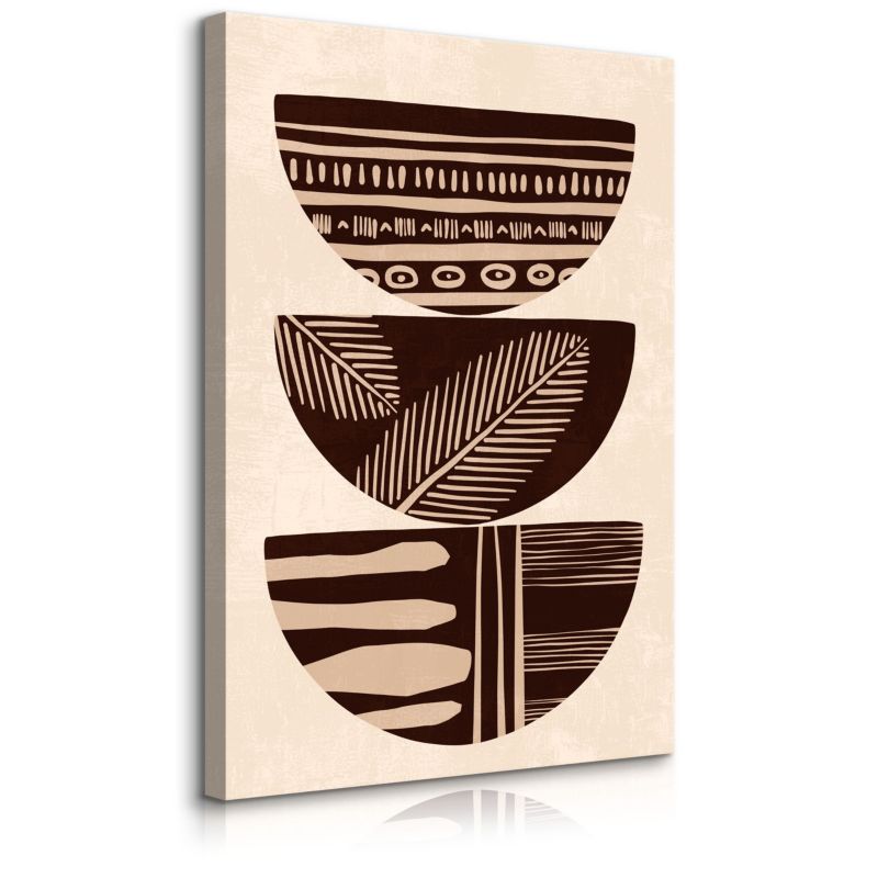 Obraz Muralo Do Sypialni Azteckie Wzory Styl Boho Minimalizm 20x30 cm 1 szt.