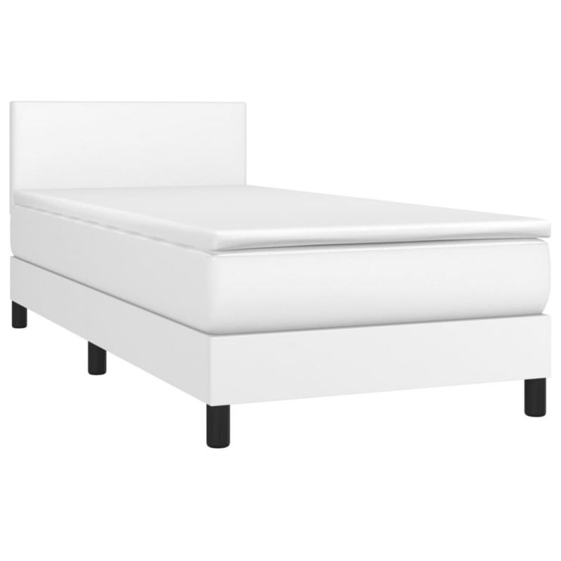 Łóżko kontynentalne WaszeMeble 100x200 cm biała WM-3134088 1 szt.