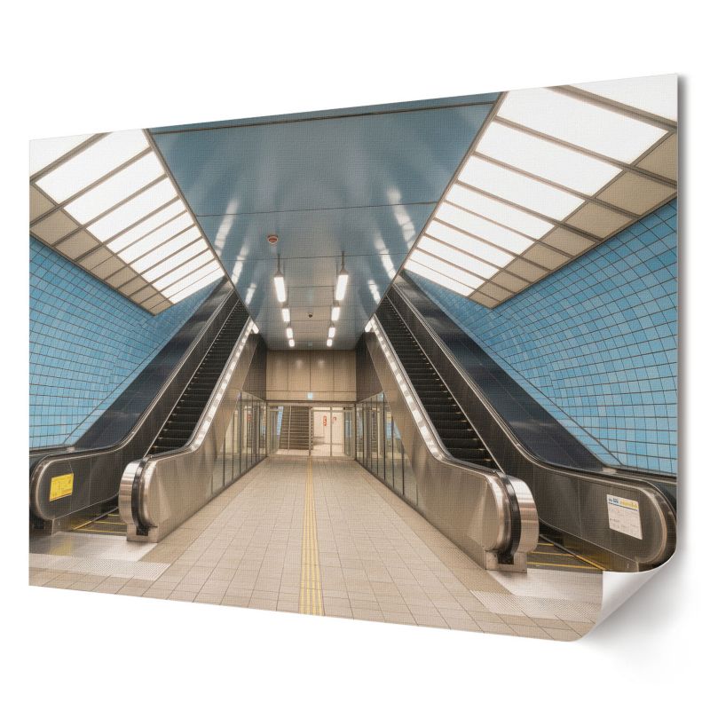 Plakat na płótnie Wallfluent Format A4 Nowoczesne metro Artysta Greg 1 szt.