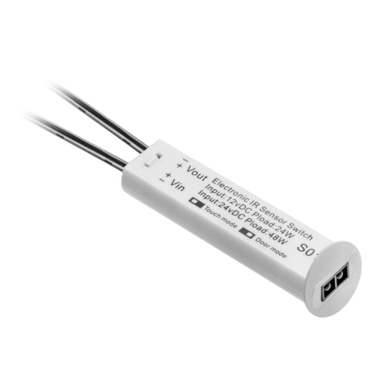 Gtv Włącznik Bezdotykowy Uniwersalny 3W1 Biały 12V Dc Ae-Wbbuni-10Dim 1szt
