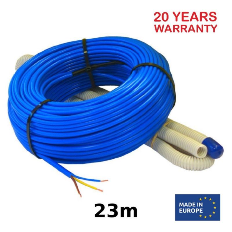 Kabel grzewczy 23 m THC20-23, 20 W/m, 230 V, 460 W, 1 szt.